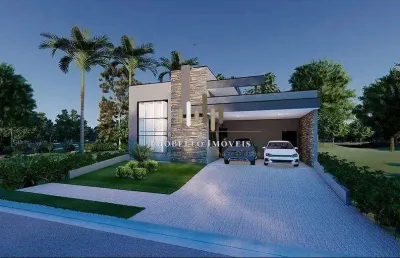 Casa à venda em paulínia, parque brasil 500, com 3 suítes, com 220.41 m²