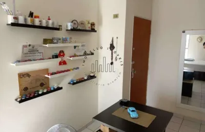 Apartamento à venda em campinas, centro, com 1 quarto, com 38 m², marques de itú - bosque