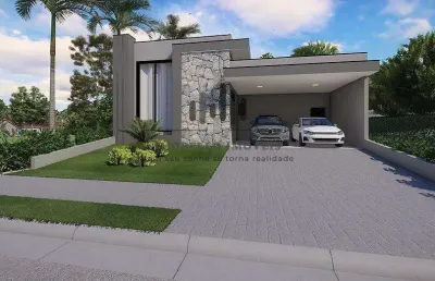Casa à venda em paulínia, parque brasil 500, com 3 suítes, com 219.29 m²