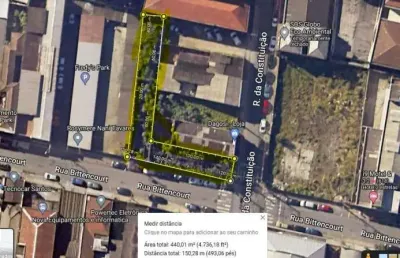 Terreno à venda, 150 m² por r$ 650.000,00 - paquetá - santos/sp