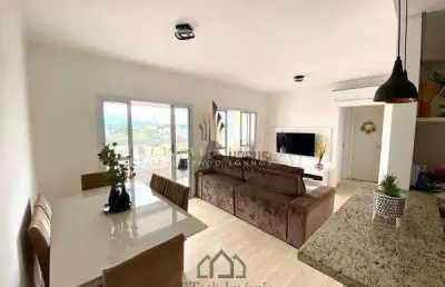 Apartamento com 2 dormitórios à venda, 76 m² por r$ 540.000,00 - condomínio camburi - taubaté/sp