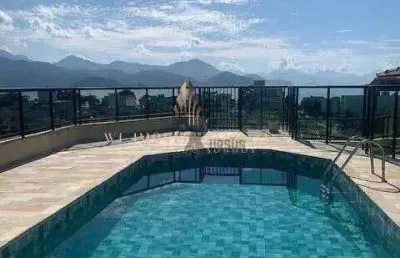 Apartamento com 2 dormitórios à venda, 90 m² por r$ 900.000 - acarau - ubatuba/sp