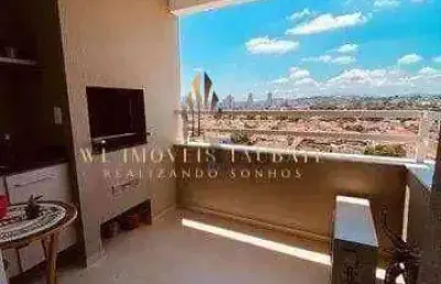 Apartamento com 2 dormitórios à venda, 84 m² por r$ 450.000 - parque residencial bom conselho - taubaté/sp
