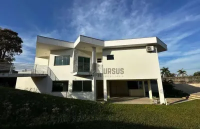 Sobrado com 3 dormitórios, 472 m² - venda por r$ 1.750.000,00 ou aluguel por r$ 6.761,00/mês - condomínio village paineiras - pindamonhangaba/sp