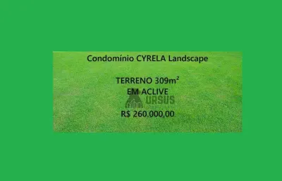 Terreno a venda condomínio cyrela landscape, taubaté