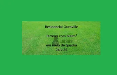 Terreno a venda condomínio residencial ouroville, taubaté sp