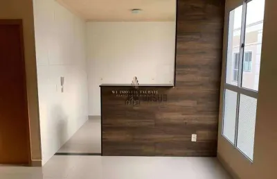 Apartamento com 2 dormitórios à venda, 48 m² por r$ 190.000 - parque senhor do bonfim - taubaté/sp