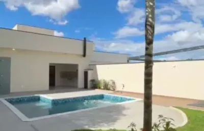 Casa térrea nova com 3 suítes,  piscina, área gourmet próximo a av lucas nogueira garcez  na vila giglio em atibaia sp.