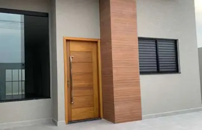 Casa nova térrea com 3 dormitórios sendo 1 suíte em atibaia sp