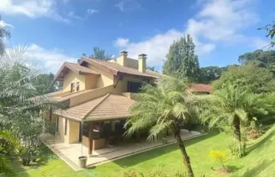 Casa em condomínio fechado com 4 quartos à venda na alameda vitória regia, 474, estância parque de atibaia, atibaia por r$ 3.500.000