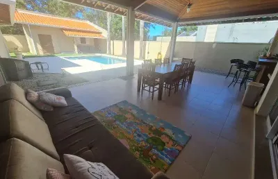 Casa térrea no condomínio porto atibaia em atibaia sp. 4 suítes,  piscina,  área gourmet,  pomar...