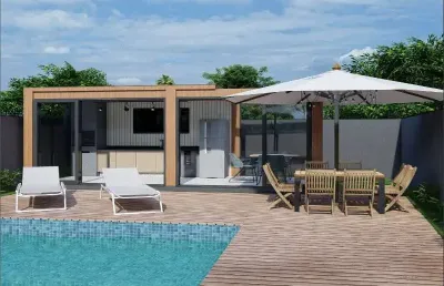 Sobrados a venda no jardim dos pinheiros  atibaia sp, 3 suítes, com piscina e área gourmet