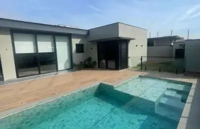 Casa em condomínio fechado com 3 quartos à venda na rua leão da montanha, 256, loteamento granville atibaia, atibaia por r$ 3.200.000