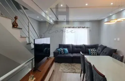 Sobrado à venda com 123 metros 2 suítes. bairro parque novo oratório. santo andré.