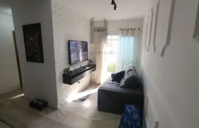 Viva com conforto e praticidade em santo andré: apartamento de 2 quartos, 2 vagas na vila tibiriçá - 40,00m².