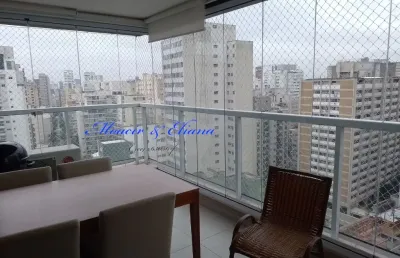 Maravilhoso apartamento mobiliado, próximo aos  hospitais  9 de julho e sírio libanês, com varandão. aceita pets.