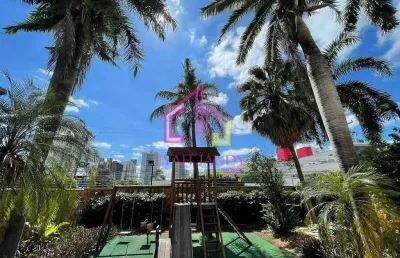 Apartamento para locação, bosque da saúde, cuiabá, mt, edifício le corbusier, 3 suítes + 1/4, 2 vag