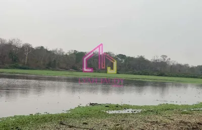 Chácara à venda no centro de  santo antônio do leverger, mt, à 600 m da beira do rio da baía,4,6 hc