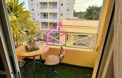 Apartamento à venda, ribeirão do lipa, cuiabá, mt, condominio villagio dos ipês, 59 m2, sacada, arm