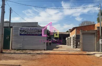 Casa a venda - nova esperança, cuiabá - mt,  360m², 2 quartos, 6 vagas, um pré espaço comercial na