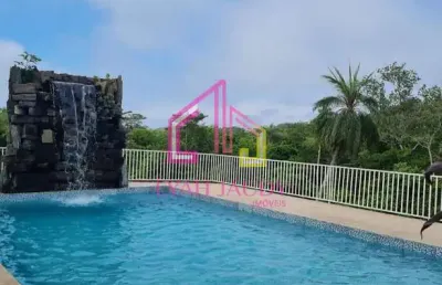 Casa à venda, no bom clima , chapada dos guimarães-mt, 6 suítes e piscina em cascata