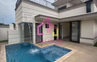 Casa à venda, morada dos nobres, cuiabá, mt, condominio florais do parque, 289,39 m2, 4 suítes, 2 v