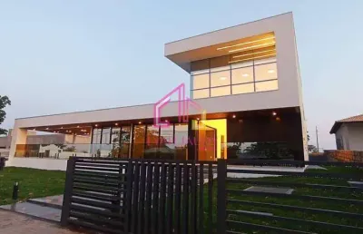 Casa à venda, manso, chapada dos guimarães, mt, cond. portal das águas, alto padrão, 400m2 úteis, 3