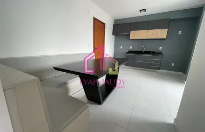 Apartamento para locação, morada do ouro, cuiabá, mt, semimobiliado, ed. moa, loc + iptu,  2 dorm,