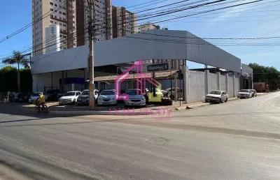 Galpão amplo para locação, parque ohara, cuiabá/mt, 900m²,35 vagas, coberto, localização estratégic