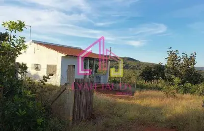 Chácara à venda,  zona rural- chapada dos guimarães-mt, 1 hectare, 2 quartos, área total de 1.500 m