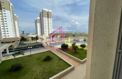 Apartamento para locação, jardim europa, cuiabá-mt,  jardim beira rio - t. lirios, 77.64 m2 úteis,
