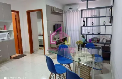 Apartamento para locação , morada do ouro, cuiabá -mt, condomínio luxxor flat,  39m², mobiliado, 1