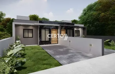 Casa com 2 quartos à venda na arnô weis, 05, azaléia, araricá