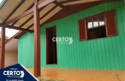 Casa com 2 quartos à venda na pardais, 246, são luiz, sapiranga por r$ 200.000