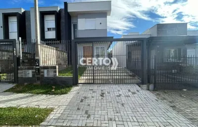 Casa com 2 quartos à venda na cooperjuntos, 151, centenário, sapiranga por r$ 349.000