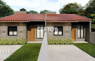 Casa com 2 quartos à venda na sergio gomes cardoso, 1, campo vicente, nova hartz