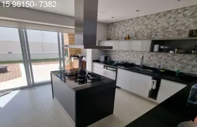 Sobrado à venda no alphaville nova esplanada 1, em votorantim--sp