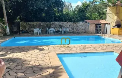 Sítio com 3 dormitórios, 6090 m² - venda por r$ 520.000,00 ou aluguel por r$ 6.216,67/mês - santa cândida - itaguaí/rj