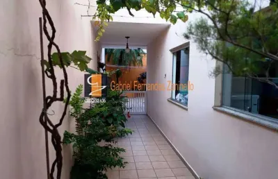 Sobrado 3 dorms 238m² pé direito duplo 6 vagas  - b. ceramica - permuta -