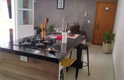 Santo andre-vila marina apto 105m²  mobiliado sem condominio
