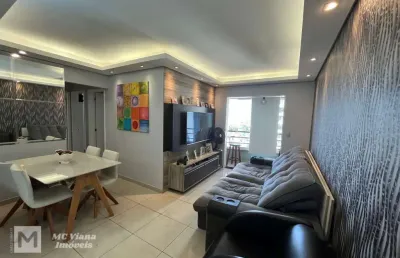 Belo apartamento com 3 quartos sendo 1 suite à venda, 76m² - gopouva