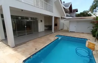 Linda casa assobradada para locação no condomínio sunset park – jardim aquarius, são josé dos campos