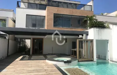 Casa em condomínio fechado com 4 quartos à venda na rua ivaldo de azambuja, barra da tijuca, rio de janeiro, 402 m2 por r$ 3.680.000