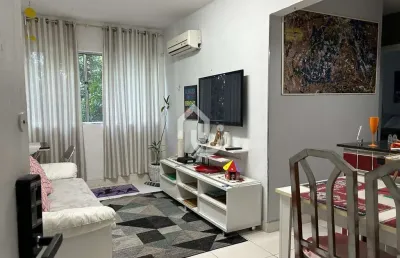 Apartamento com 2 quartos à venda na estrada dos bandeirantes, jacarepaguá, rio de janeiro, 50 m2 por r$ 260.000