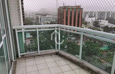 Apartamento com 2 quartos para alugar na praça antônio callado, barra da tijuca, rio de janeiro, 100 m2 por r$ 5.400