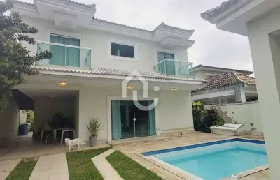 Casa em condomínio fechado com 4 quartos à venda na rua jornalista luiz eduardo lobo, vargem pequena, rio de janeiro, 300 m2 por r$ 1.200.000
