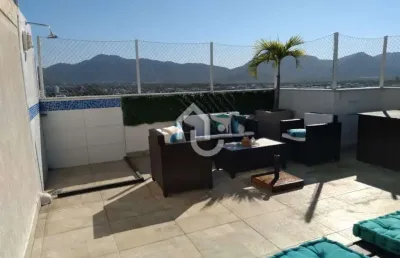 Apartamento com 3 quartos à venda na rua lady laura, recreio dos bandeirantes, rio de janeiro, 149 m2 por r$ 980.000