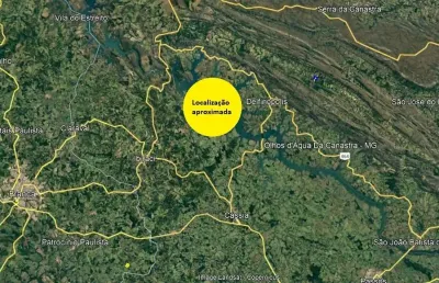 Excelente area para incorporação em cássia / delfinopolis-mg, área total 146 hectares com mais de 2,5 km de margem para represa