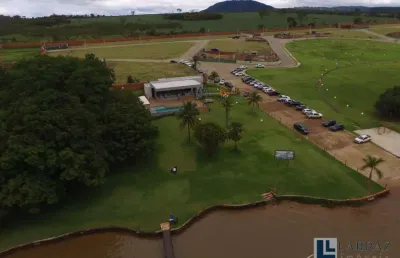 Terreno para venda em condomínio alto padrão em rifaina-sp, cond balneario vila bela, área 400 m2, lazer no condomínio, asfalto até a porta