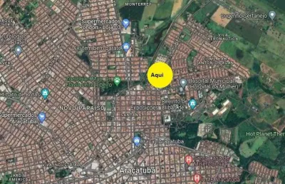 Area para incorporação a venda em araçatuba-sp no monterrey, área com 16.700 m2, ideal para condomínio de prédios, regiao ja consolidada e vizinha de